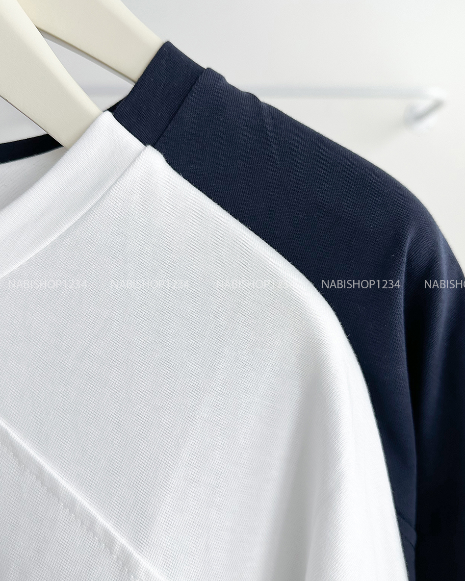 Áo Thun Số 266-B 3880 Oversize Cổ V Est 60