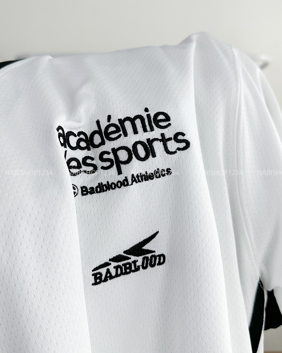 Áo Thun Số 270-B 5006 Cổ V Viền Sọc Sports