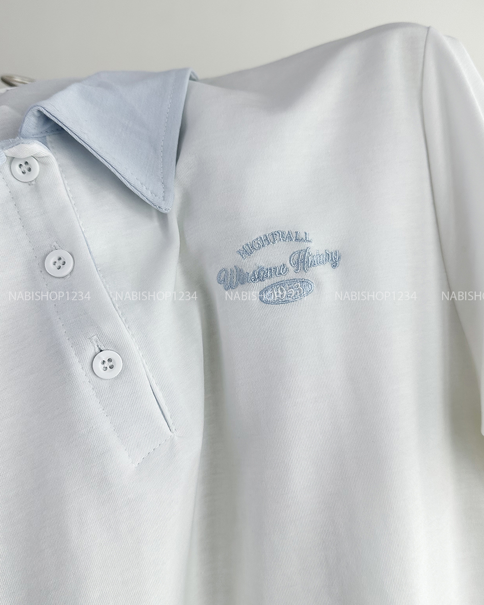 Áo Thun Số 290-B 901 Polo Thêu 1953