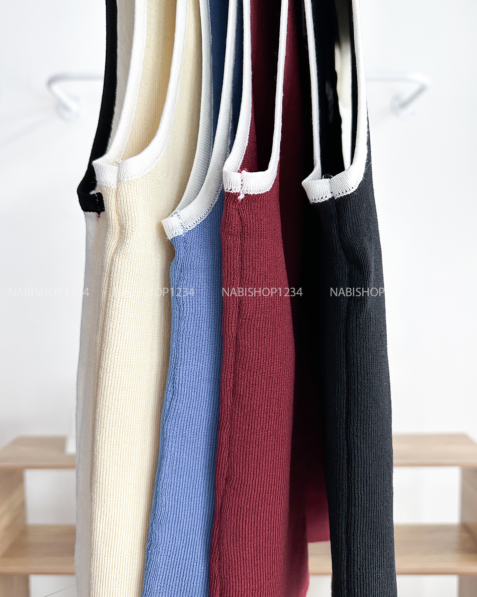 Áo Len Số 117-D PoLo SN Thêu Nơ