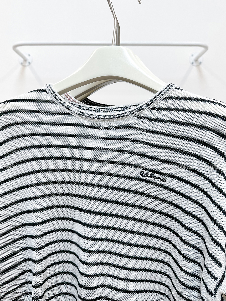 Áo Len Số 123-D TD Kẻ Ngang Thêu Chữ