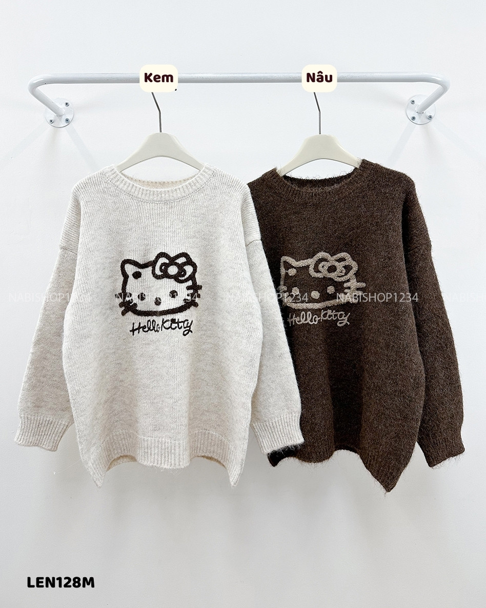 Áo Len Số 128-M TD Hello Kitty