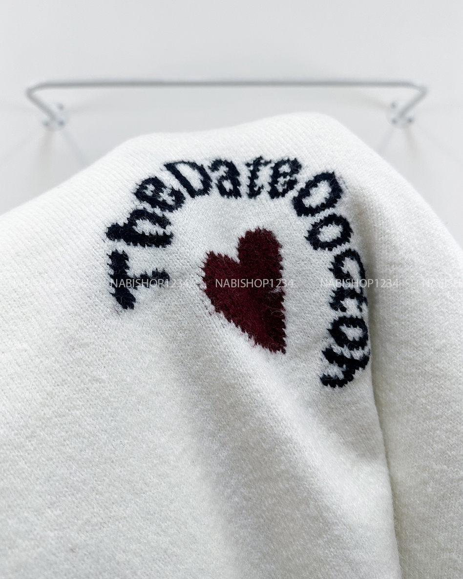 Áo Len Số 130-M TD Tim Chữ