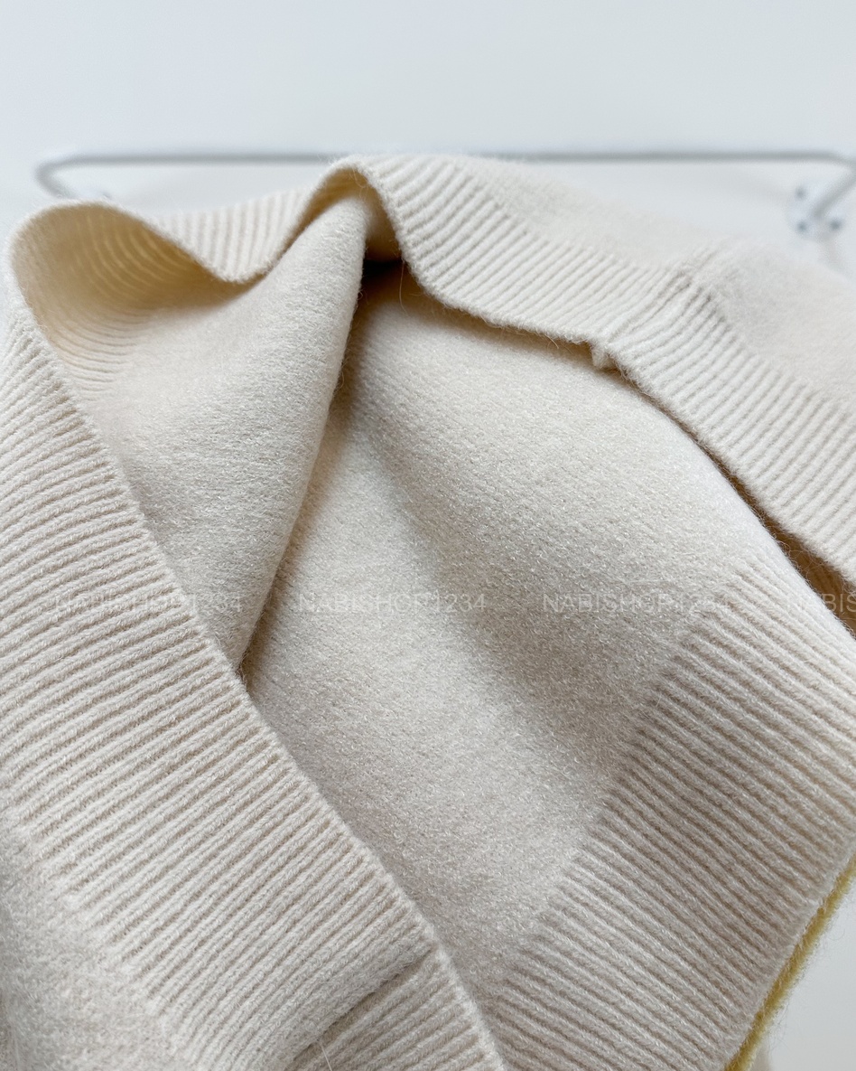 (G30K) Áo Len Số 135-D TD Trơn Tag Cổ Lai Bo