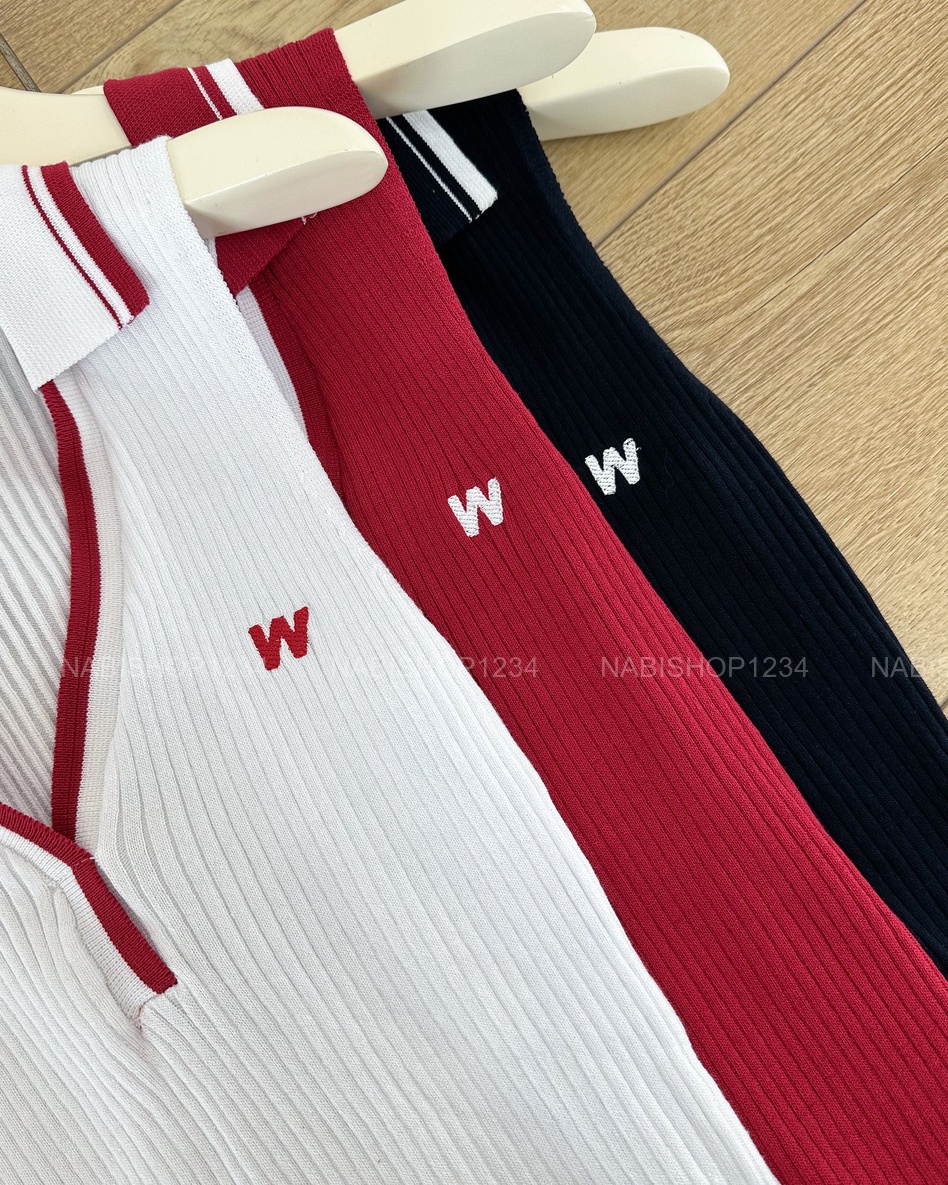 Áo Len Số 137-D 8599 SN Polo Viền W