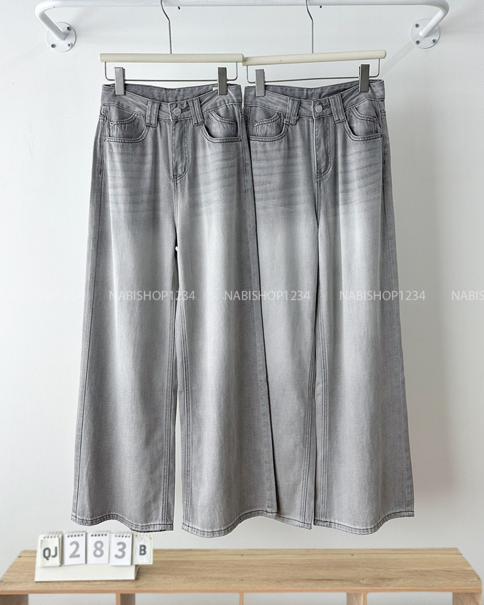 Quần Jean Số 283-B 3397 OS 2 Đai Trơn