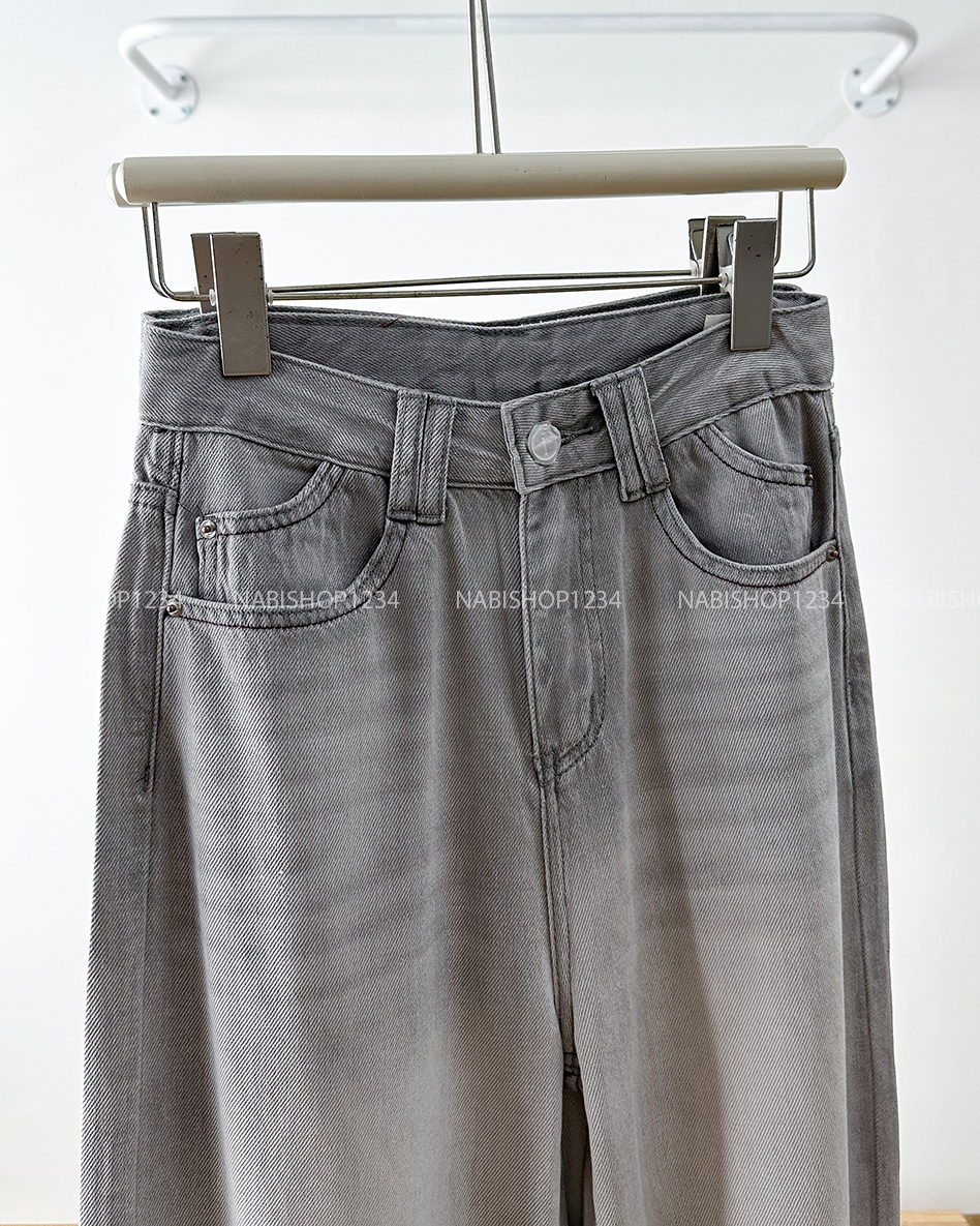 Quần Jean Số 283-B 3397 OS 2 Đai Trơn