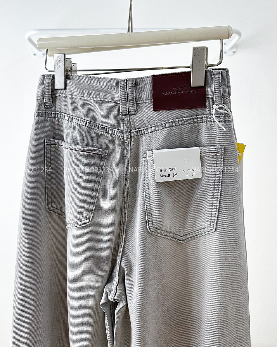 Quần Jean Số 283-B 3397 OS 2 Đai Trơn