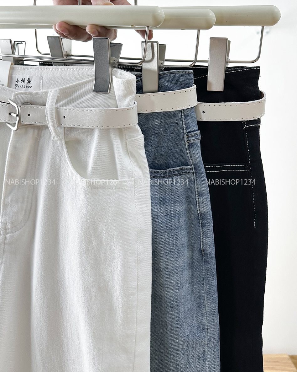 Quần Jean Số 285-B 813 OR Túi Tag+Nịt