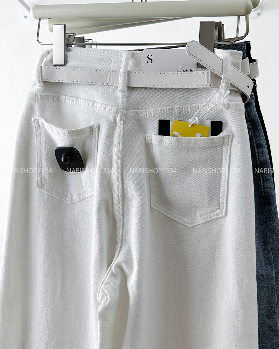 Quần Jean Số 285-B 813 OR Túi Tag+Nịt