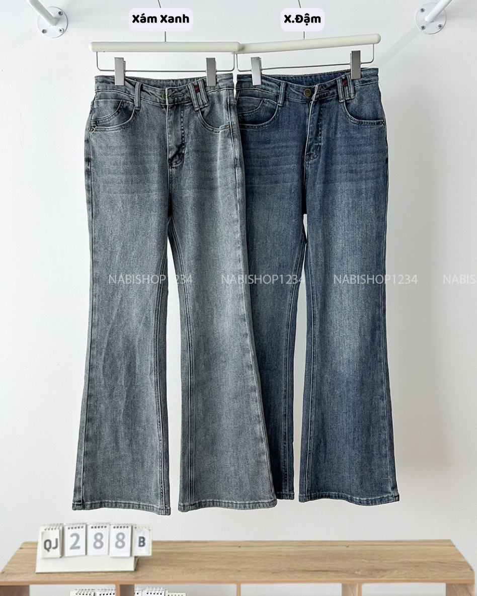 Quần Jean Số 288-B 3368 OL 3 Đai Da