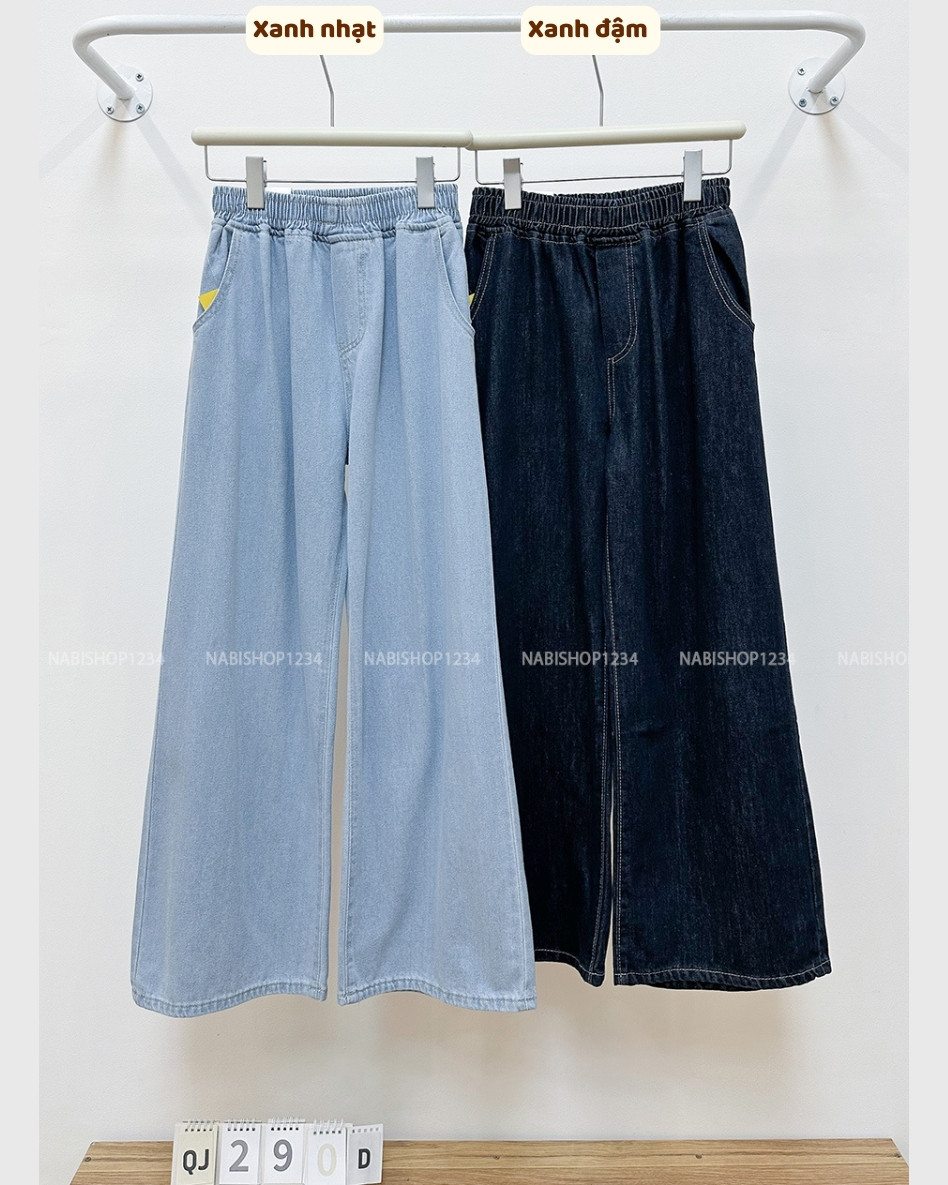 Quần Jean Số 290-D 8217 OR LT Viền Chỉ