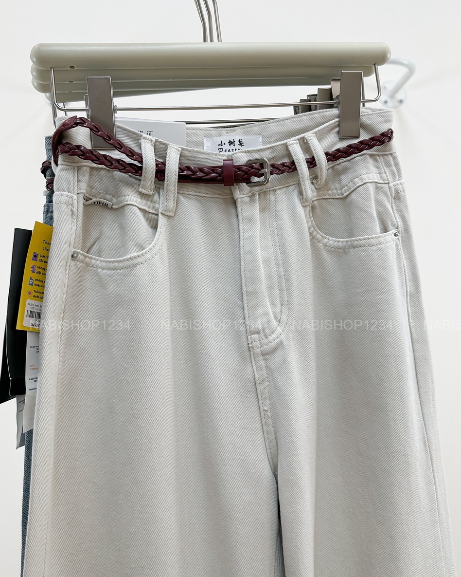 Quần Jean Số 296-B 1068 NL OS Túi Tag+Nịt