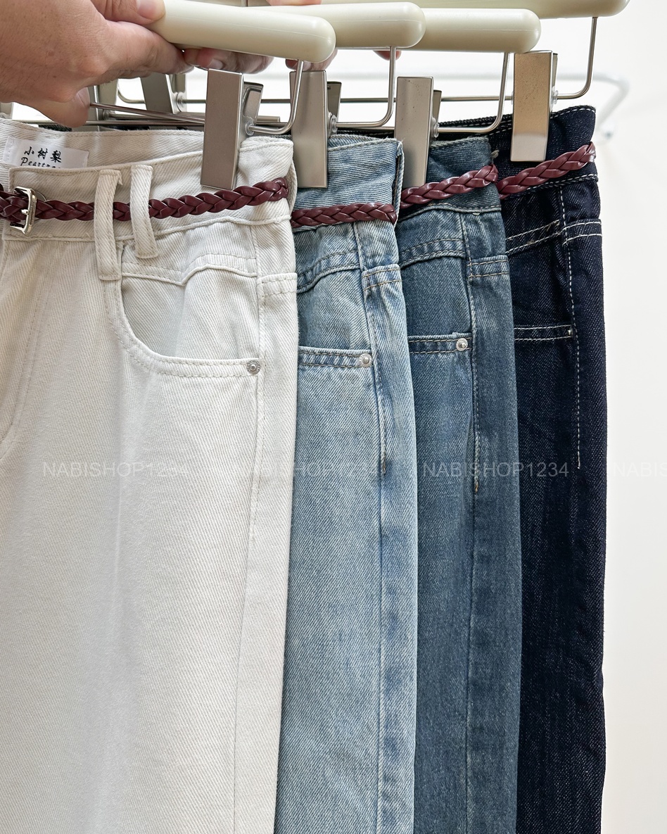 Quần Jean Số 296-B 1068 NL OS Túi Tag+Nịt