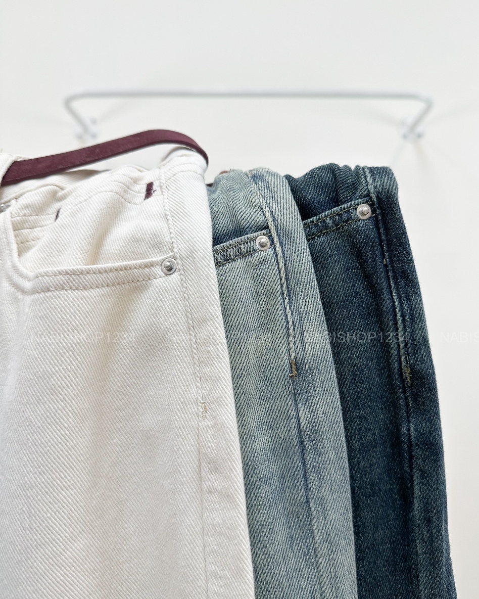 Quần Jean Số 299-B 3252 OS Túi Thêu Viền + Nịt
