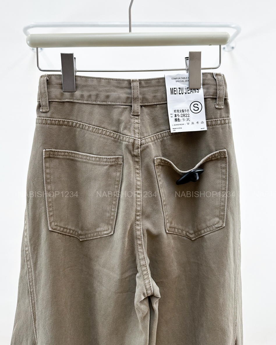 Quần Jean Số 306-B 2822 OR Viền 3 Đai