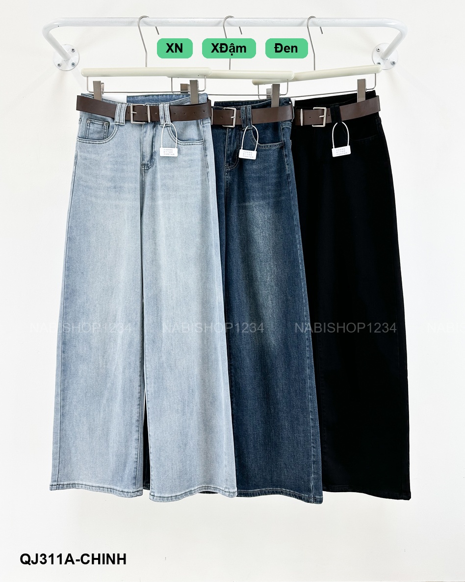 Quần Jean Số 311-A 660 OS Trơn + Nịt