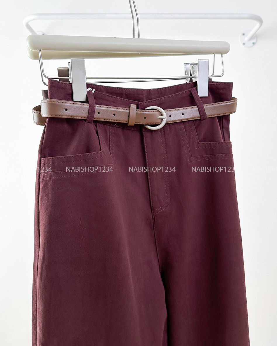 Quần Kaki Số 113-M 25081 NL OR Túi Viền Tầng + Nịt