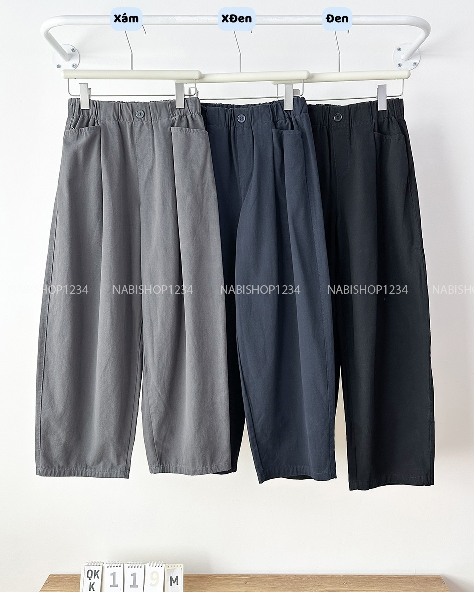Quần Kaki Số 119-M 6617 NL BG Túi Ngang