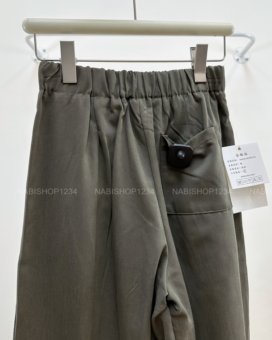 Quần Kaki Số 125-D 282 OR Đai Dây Chun Sau