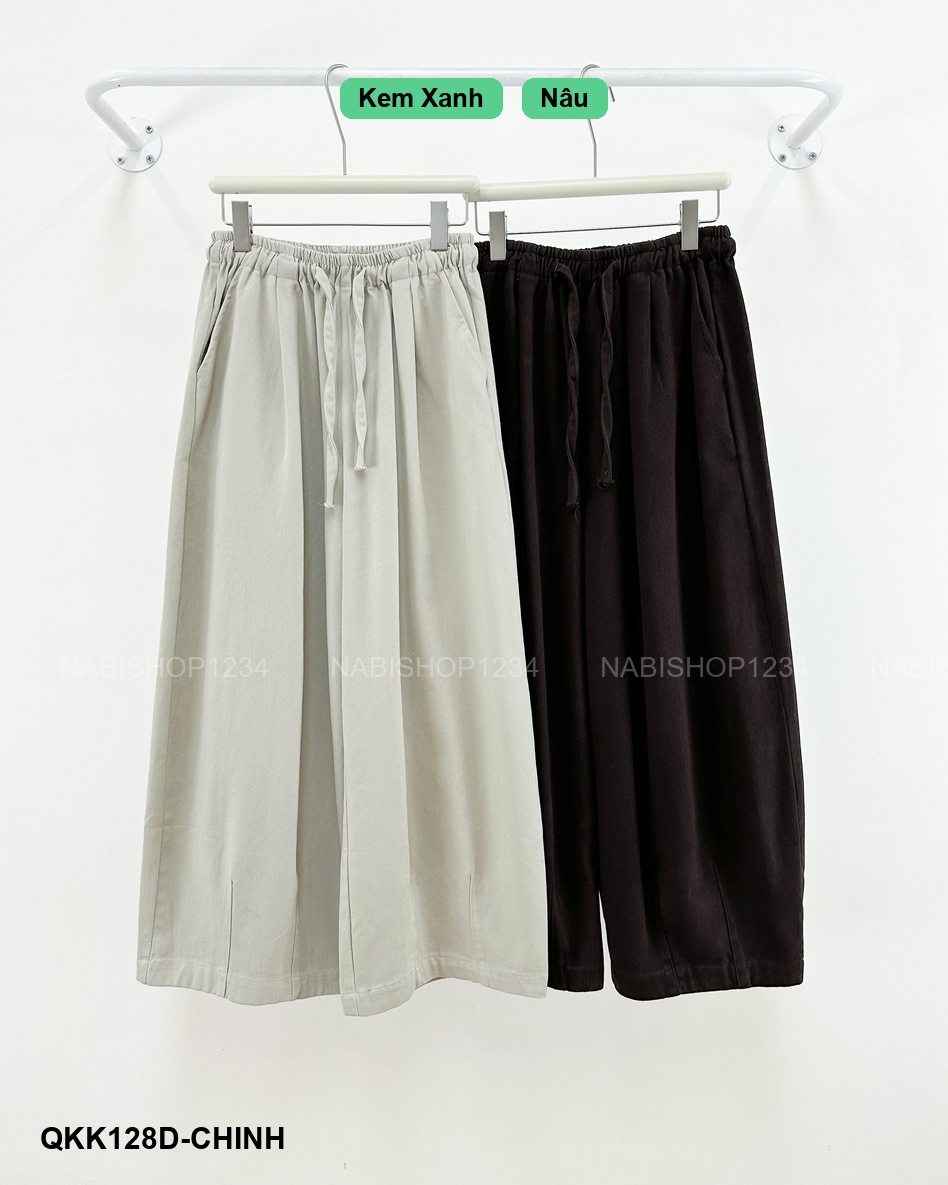 Quần Kaki Số 128-D 0121 LT Boom Dây Rút