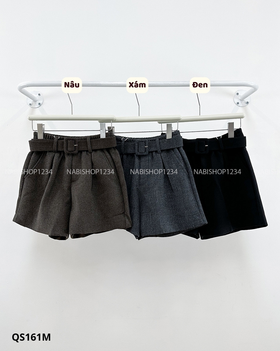 Quần Short Số 161-M 3341 LT Dạ Chít Ly+Nịt