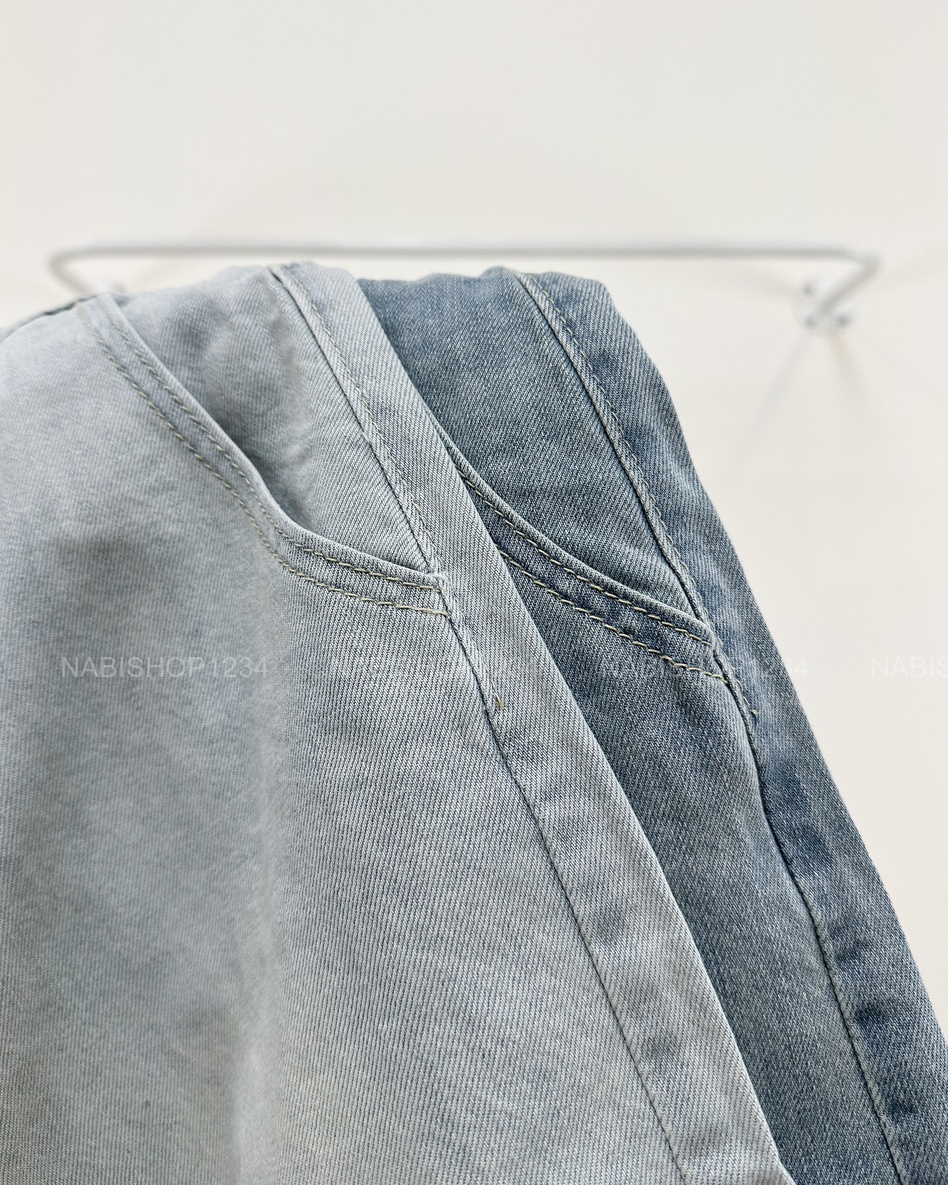 Quần Short Số 163-D 8193 Ngố Jean Trơn