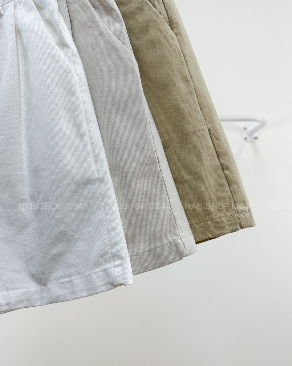 Quần Short Số 164-D 1601 Đai Nút Chun Sau