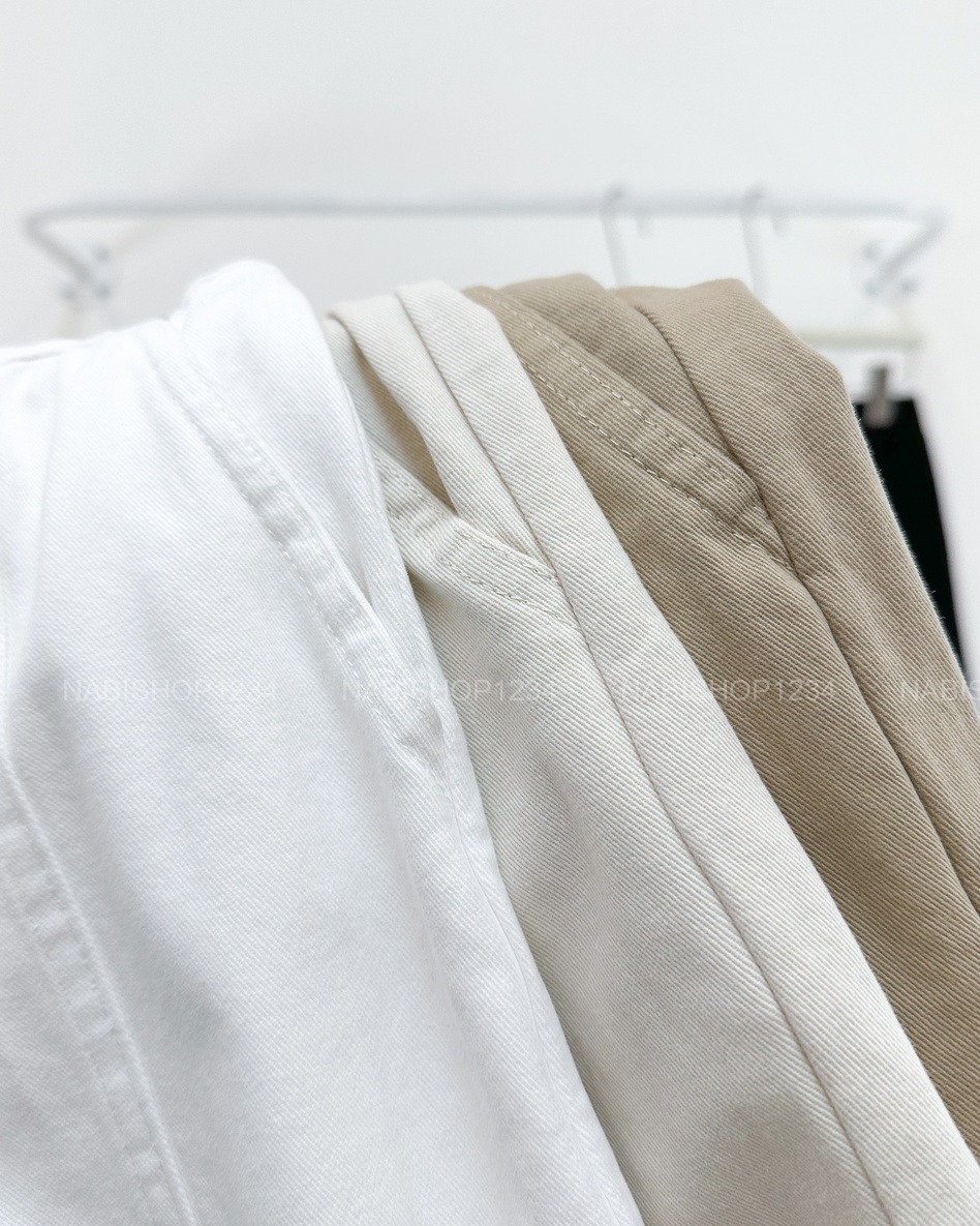 Quần Short Số 165-D 1603 Kaki Viền Giữa