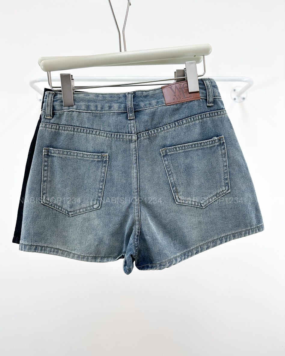 Quần Short Số 166-B 7315 Jean Giả Váy