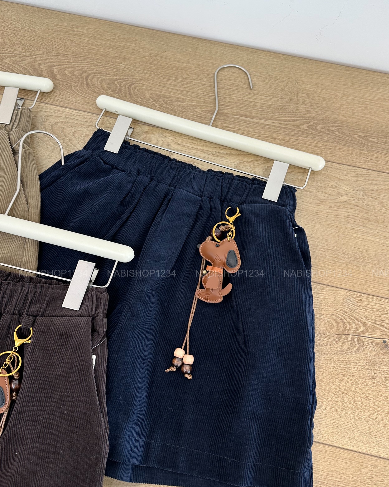 Quần Short Số 168-D 8180 LT Gân+MK Cún