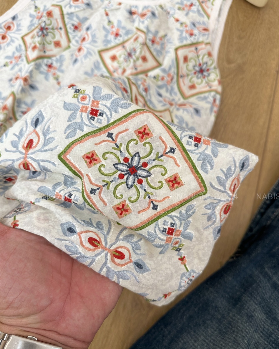 S20 Áo Kiểu Số 280-D SN Thổ Cẩm