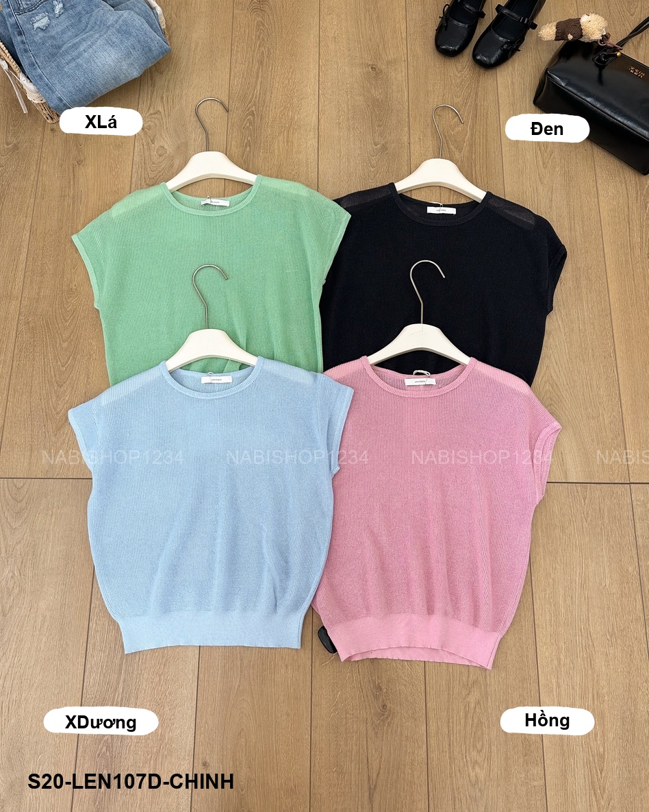 S20 Áo Len Số 107-D 50786 Sát Nách Trơn