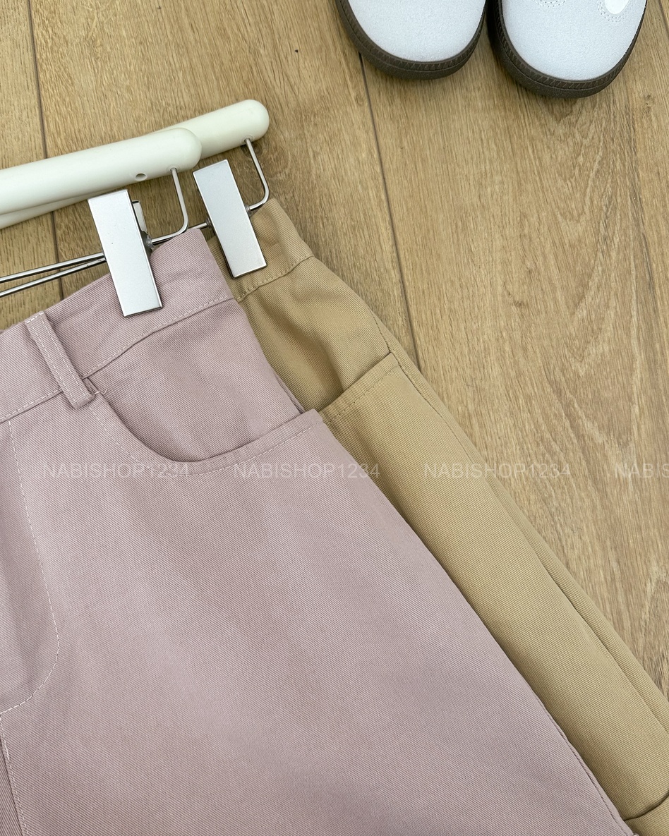 S20 Quần Short Số 151-B 1212 Kaki Lật Lai LT New