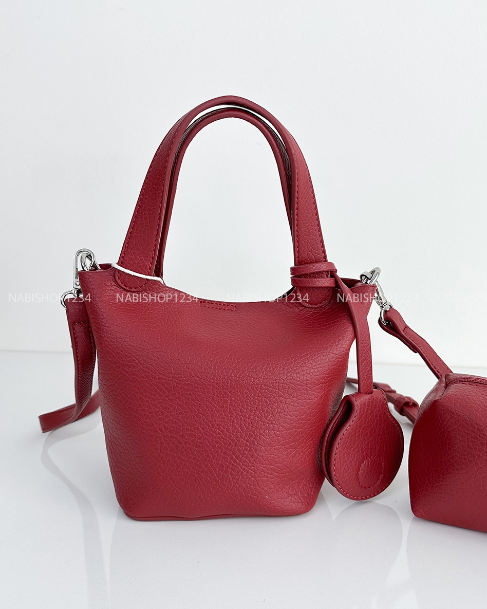 Túi Số 171-E 7180 Da Đeo Chéo Tag + Ví