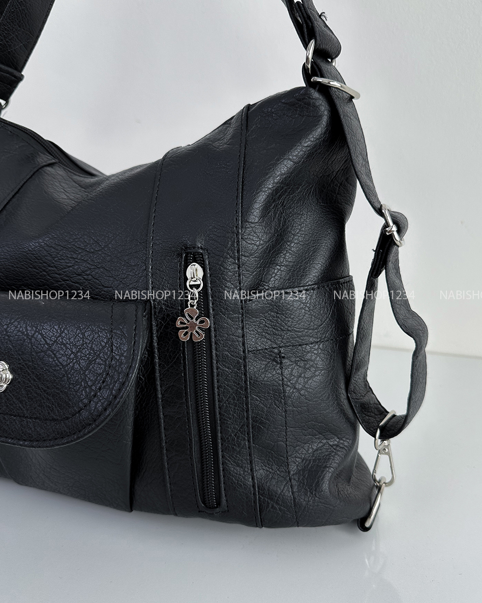 Túi Số 172-H 8954 Da 2 Kiểu Khuy Hoa