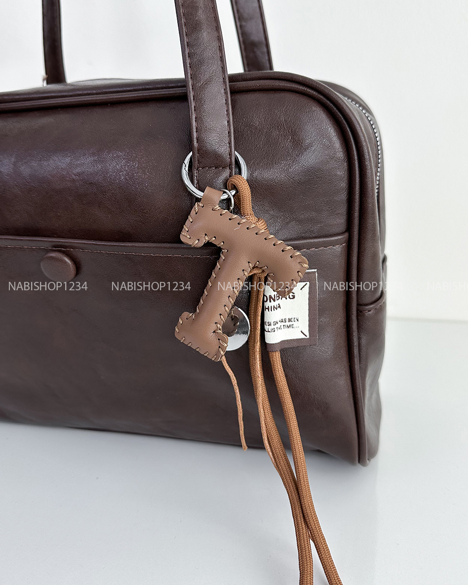 Túi Số 176-H 6532 Hộp Da Đeo Vai + MK Chữ T