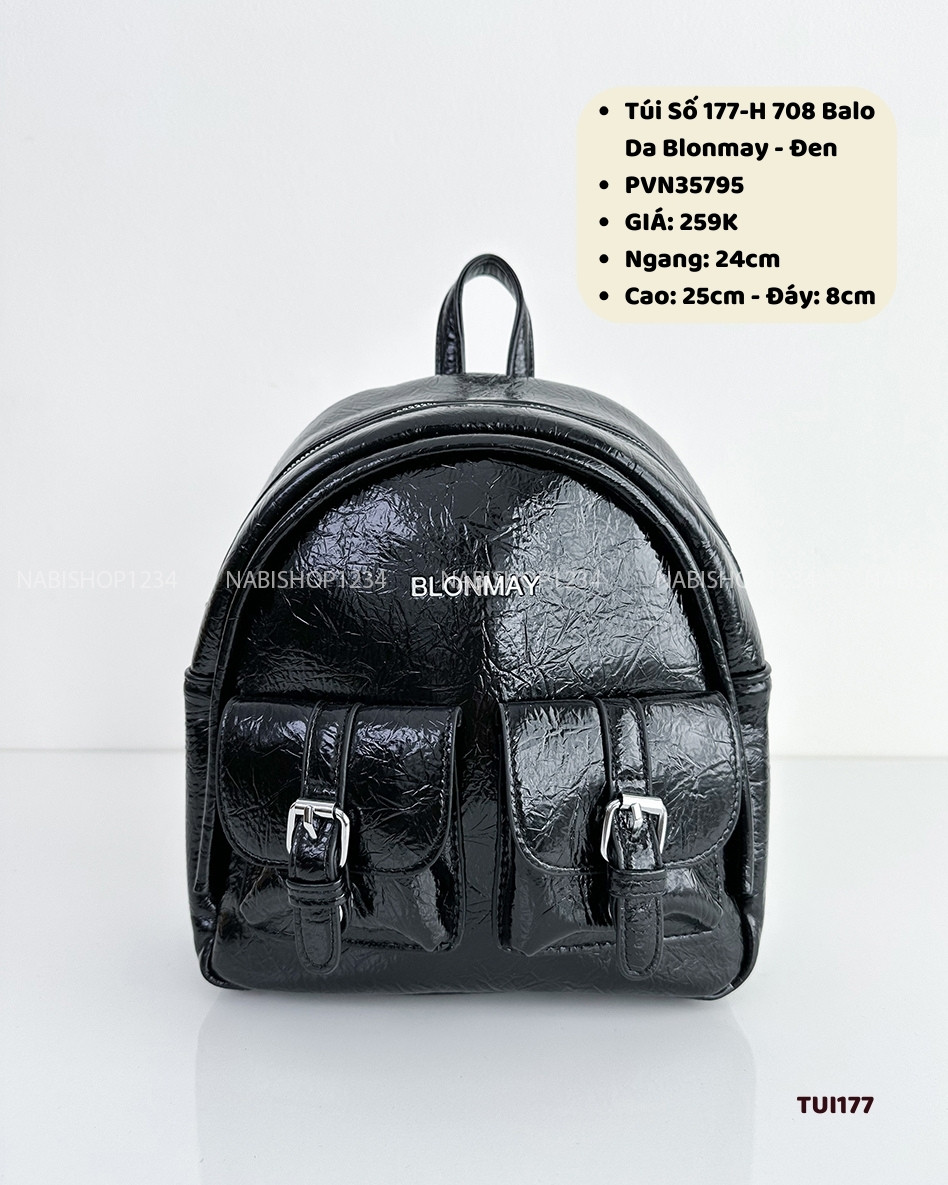 Túi Số 177-H 708 Balo Da Blonmay