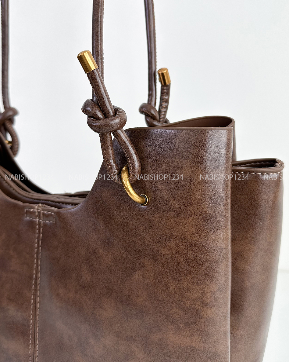 Túi Số 178-H 8668 Da 3 Ngăn + MK Kem