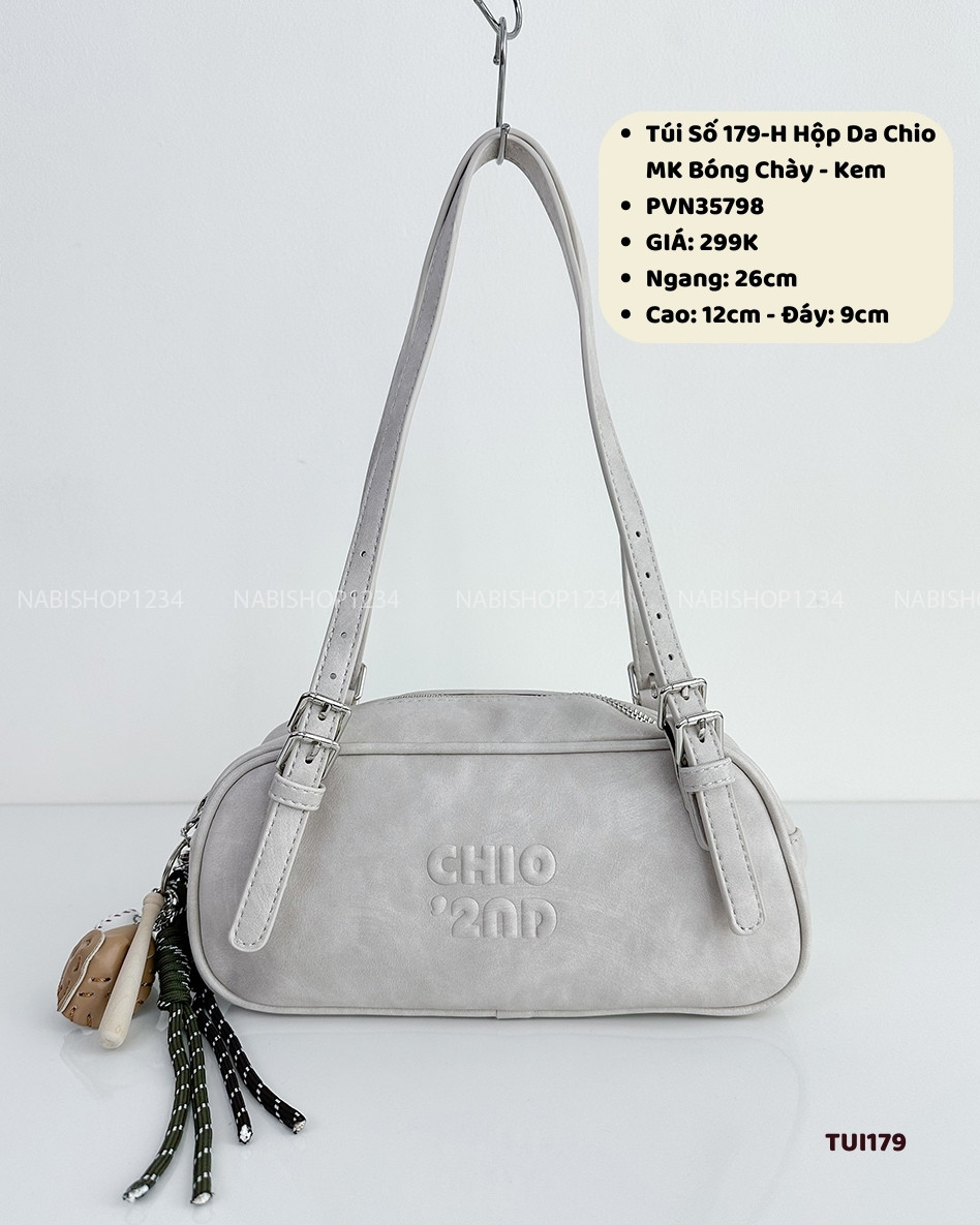 Túi Số 179-H Hộp Da Chio + MK Bóng Chày