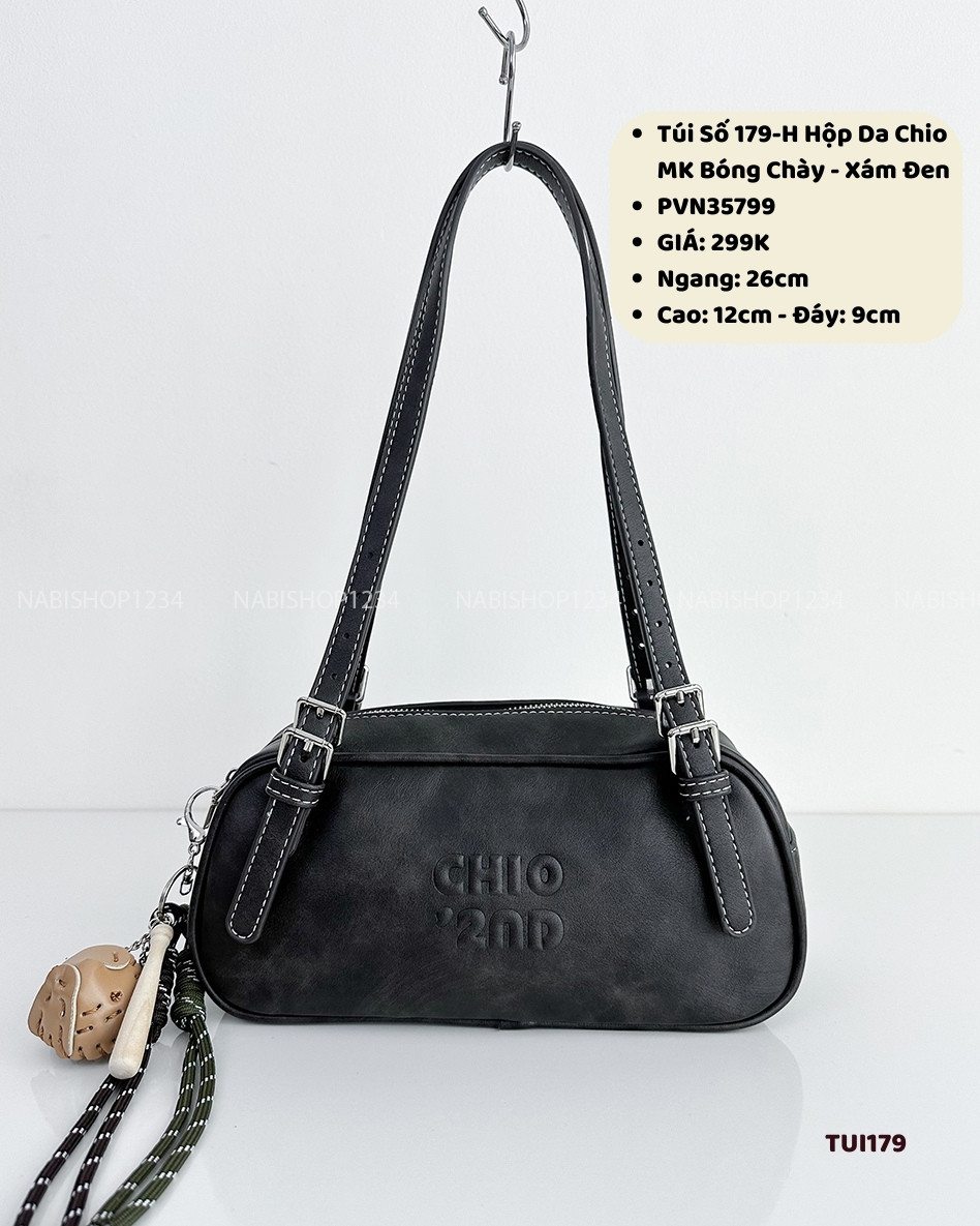 Túi Số 179-H Hộp Da Chio + MK Bóng Chày