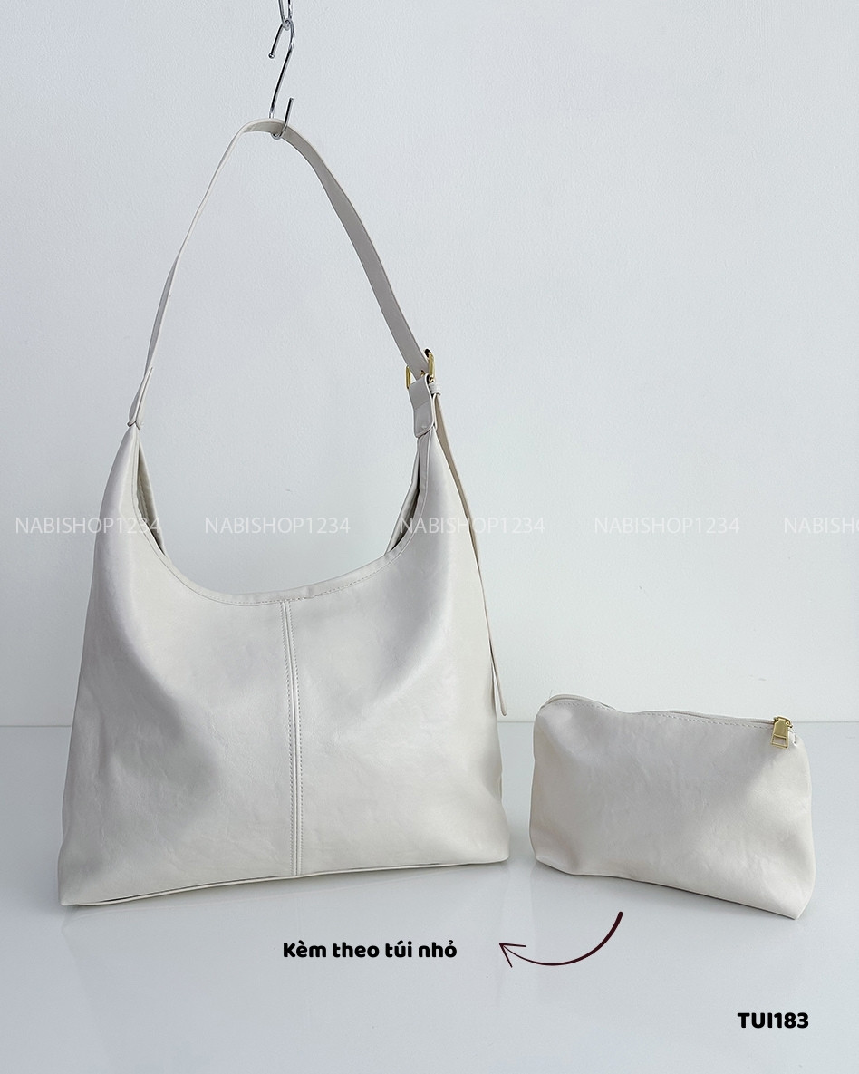 Túi Số 183-H 3031 Đeo Vai Da Trơn + Ví