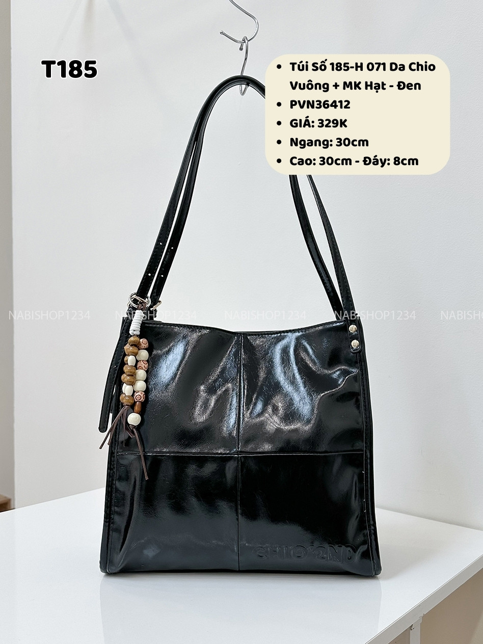Túi Số 185-H 071 Da Chio Vuông + MK Hạt