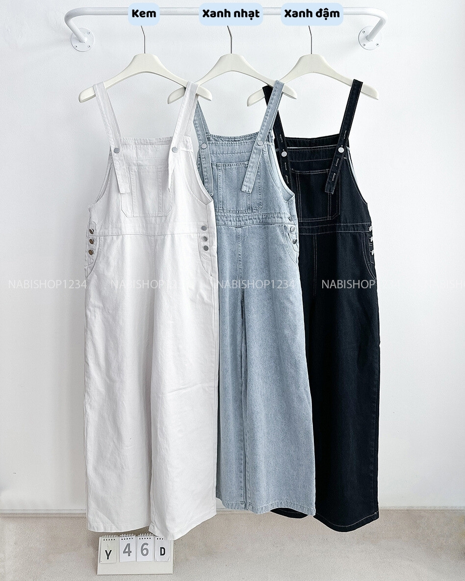 Yếm Số 46-D 160 Jean Dài Túi Bự