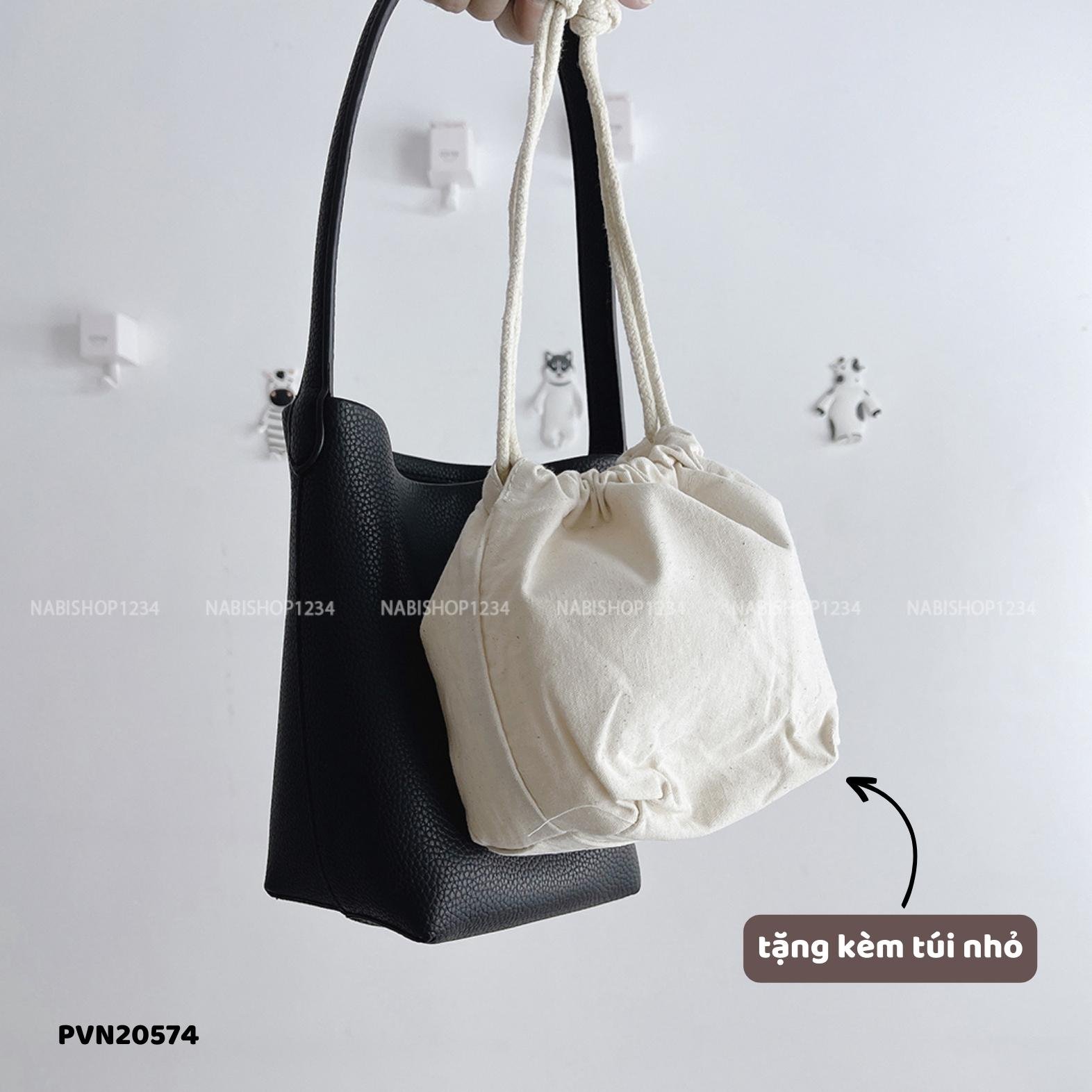 (S50%) Túi Số 7-F 8106 Da Kẹp Nách Kèm Túi 23/21/10