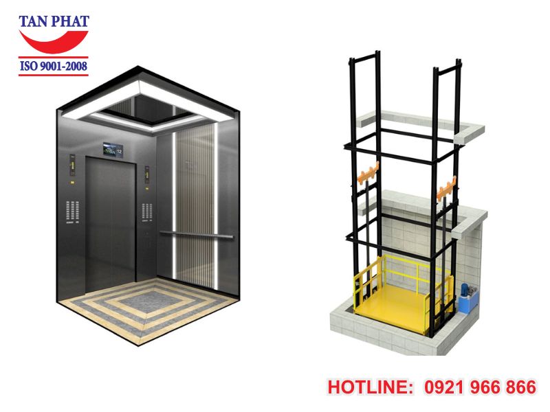 Thang Nâng Hàng Và Thang Máy Chở Người