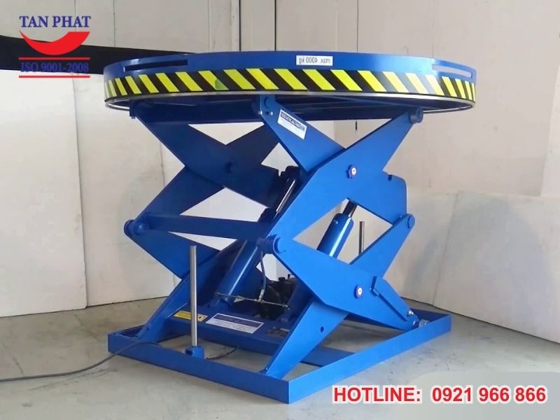 Đơn vị cung cấp bàn nâng thủy lực tròn uy tín, giá tốt