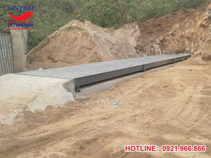 Dự án lắp đặt trạm cân điện tử 100 tấn tại Sơn La