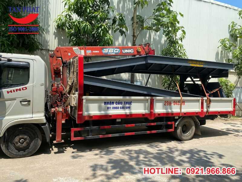 Ưu điểm nổi bật của cầu lên xe container 10 tấn dài 13m