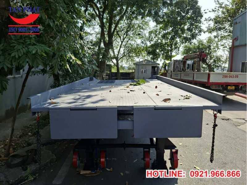 Dự án cầu dẫn xe nâng 8 tấn tại Hải Phòng